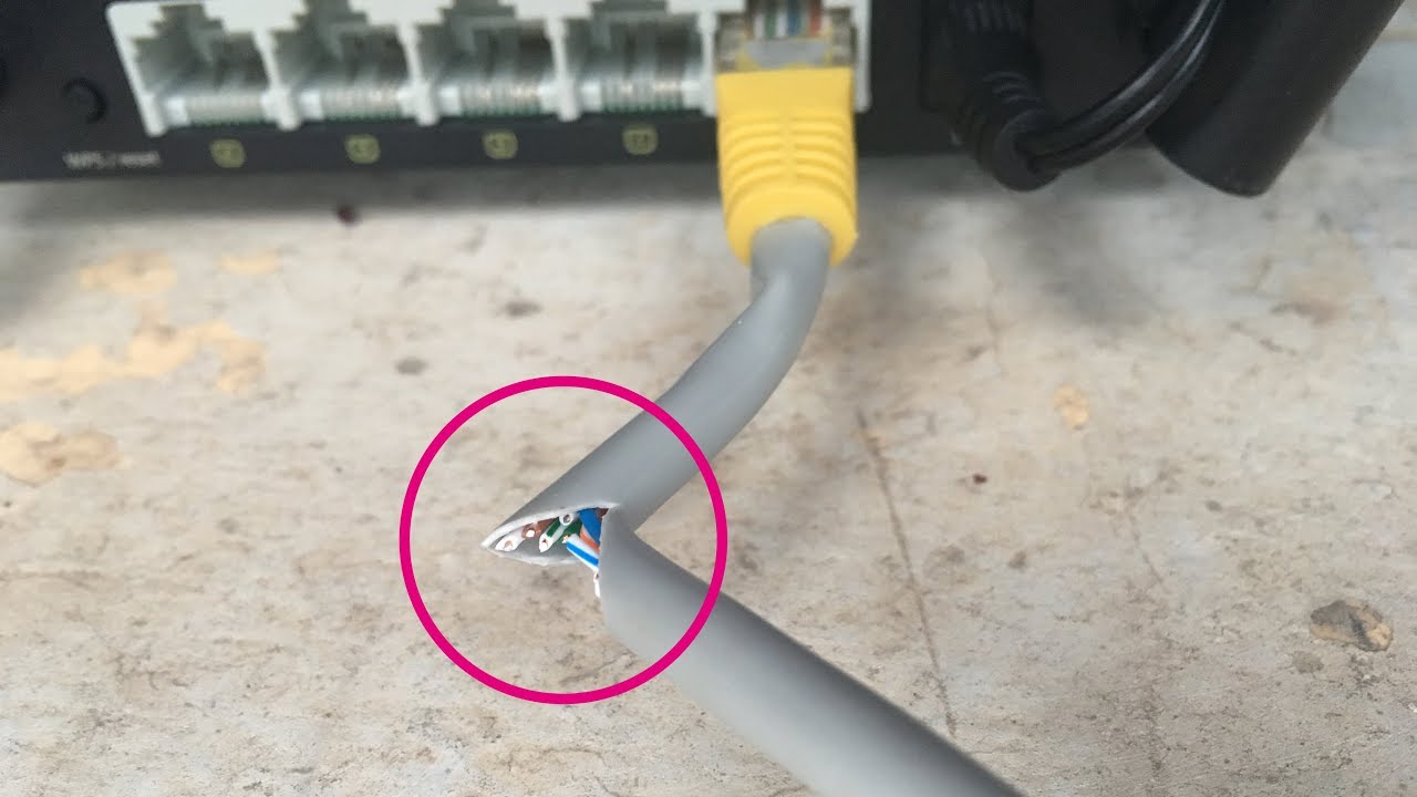Don’t Use Damaged Cable
